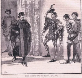 Piers Gaveston et les barons en 1309